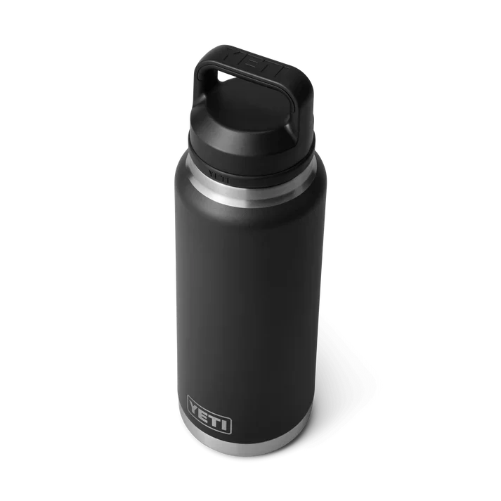 YETI Rambler 26 OZ (769ml) Bottle With Chug Cap - Black - Image 5