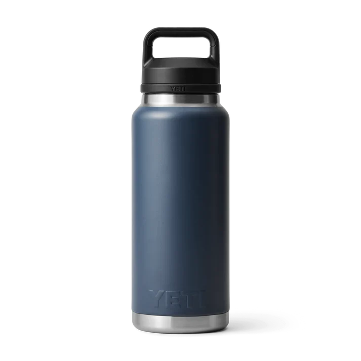 YETI Rambler 26 OZ (769ml) Bottle With Chug Cap - Navy - Image 5