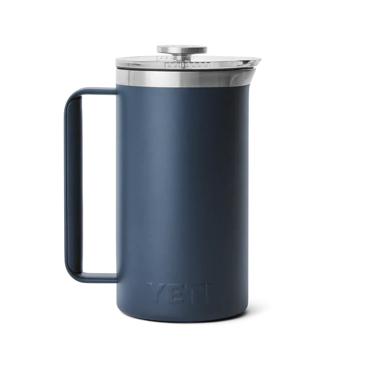 YETI Rambler 34 OZ French Press Cafetiere - Navy - Image 5