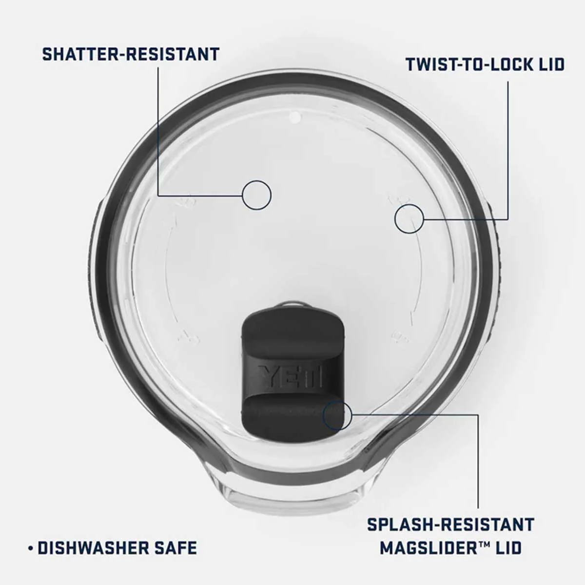 YETI Rambler 34oz (1L) Pitcher MagSlider Lid - Image 3