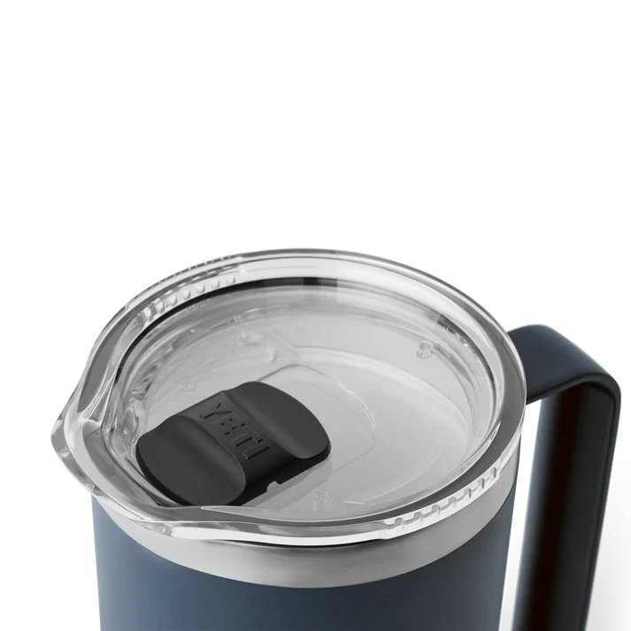 YETI Rambler 34oz (1L) Pitcher MagSlider Lid - Navy - Image 6