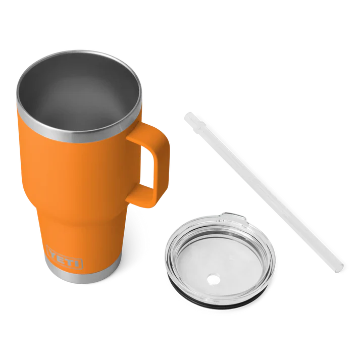 YETI Rambler 35 OZ (994ml) Straw Mug With Straw Lid - King Crab - Image 2