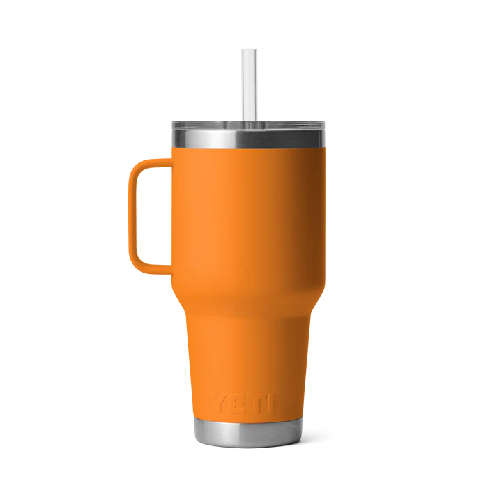 YETI Rambler 35 OZ (994ml) Straw Mug With Straw Lid - King Crab - Image 4