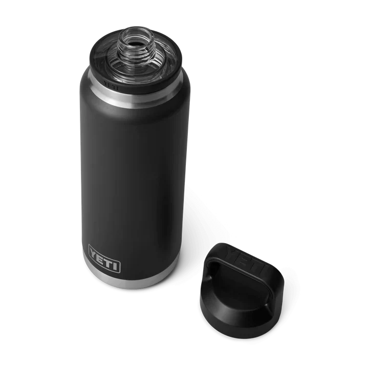 YETI Rambler 36 oz (1065ml) Bottle With Chug Cap - Black - Image 4