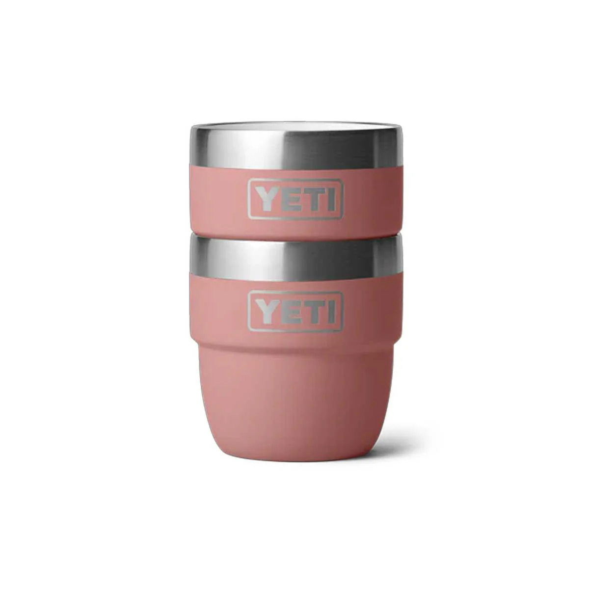 YETI Rambler 4 OZ (118ml) Stackable Espresso Cups - Sandstone Pink - Image 2