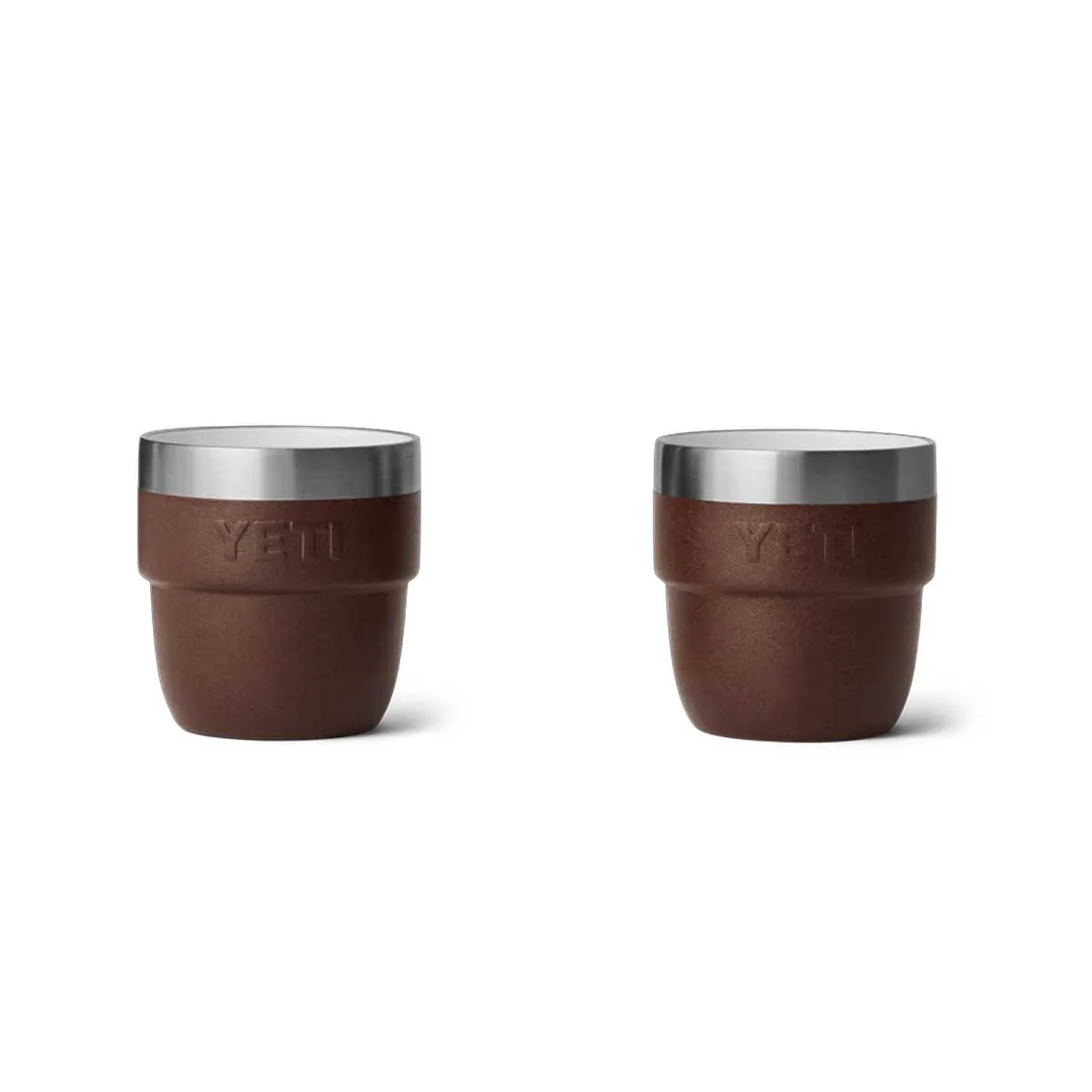 YETI Rambler 4 OZ (118ml) Stackable Espresso Cups - Wetlands Brown - Image 5