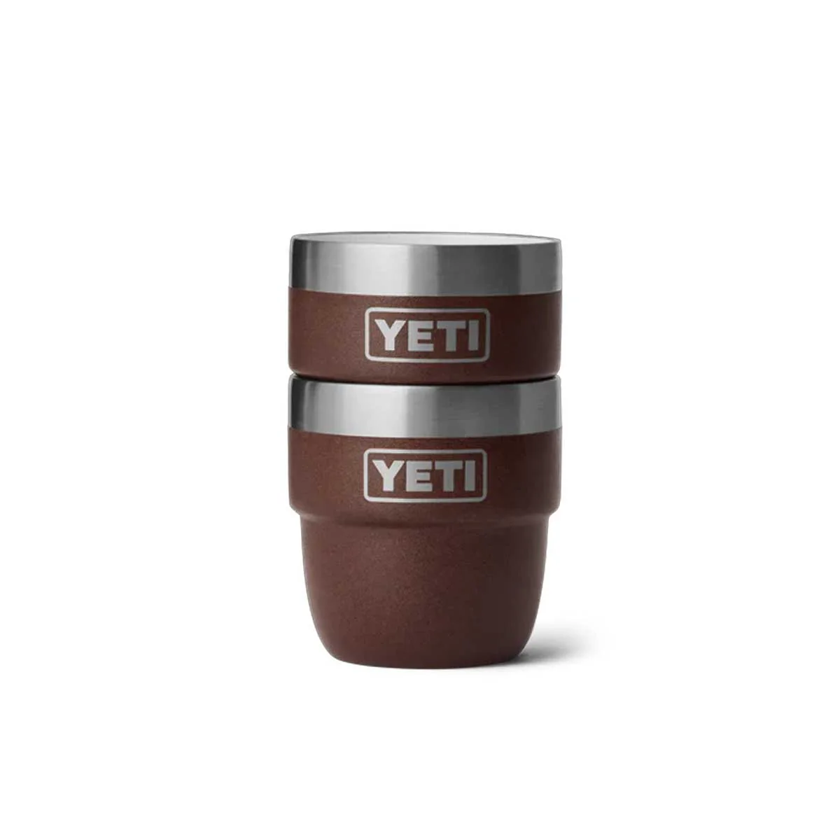 YETI Rambler 4 OZ (118ml) Stackable Espresso Cups - Wetlands Brown - Image 6