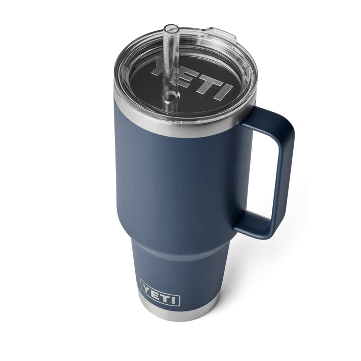 YETI Rambler 42 OZ (1242ml) Straw Mug With Straw Lid - Navy - Image 2