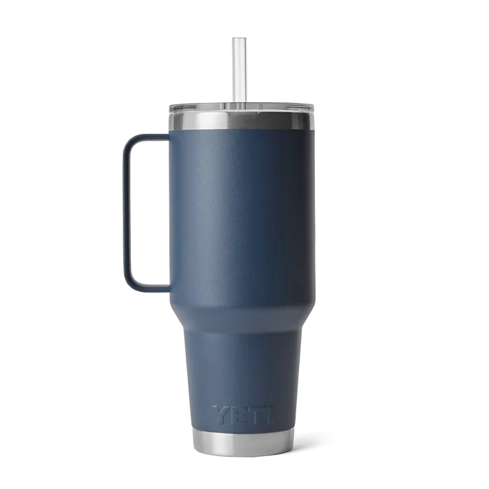 YETI Rambler 42 OZ (1242ml) Straw Mug With Straw Lid - Navy - Image 3