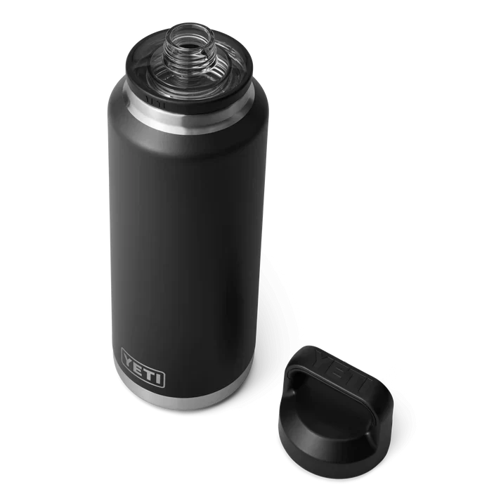 YETI Rambler 46 oz (1.4L) Bottle With Chug Cap - Black - Image 2