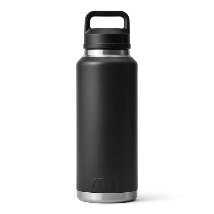 YETI Rambler 46 oz (1.4L) Bottle With Chug Cap - Black - Image 3