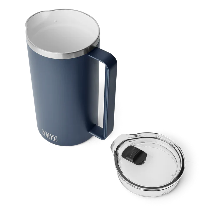 YETI Rambler 64oz (1.9L) Pitcher MagSlider Lid - Navy - Image 4