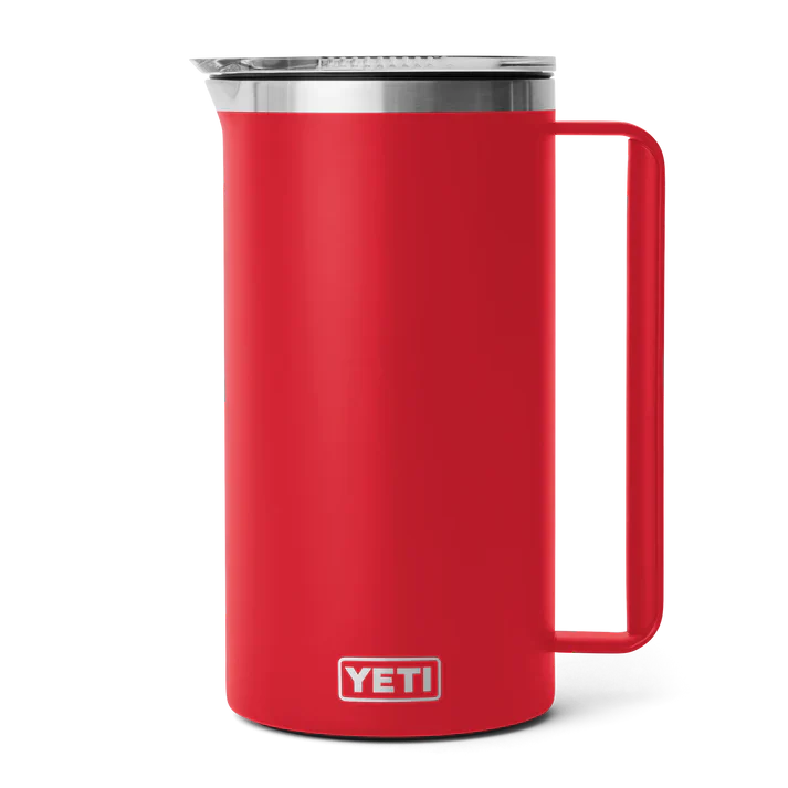 YETI Rambler 64oz (1.9L) Pitcher MagSlider Lid - Rescue Red