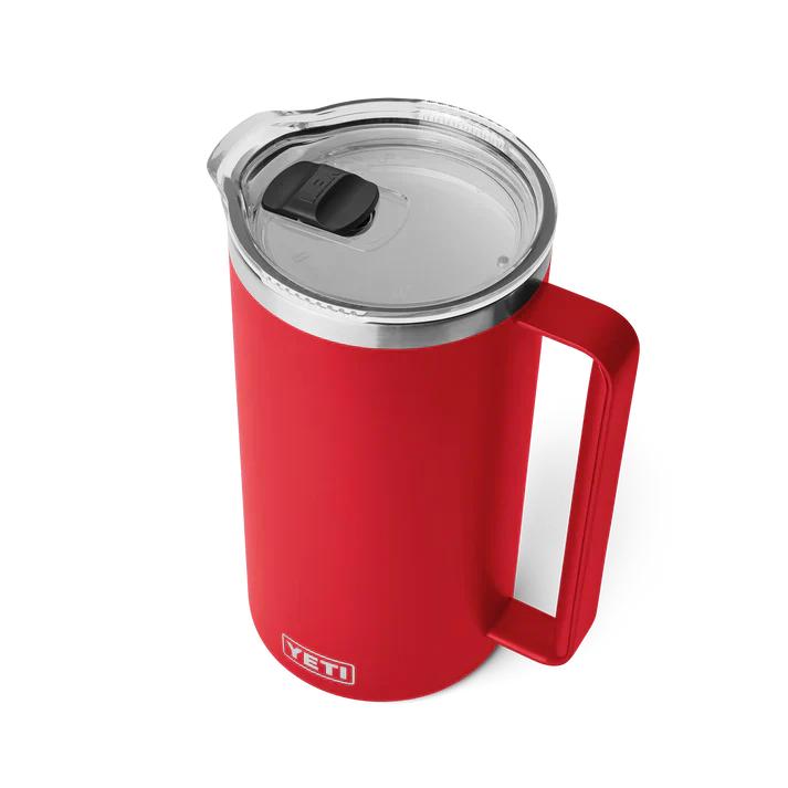 YETI Rambler 64oz (1.9L) Pitcher MagSlider Lid - Rescue Red - Image 3