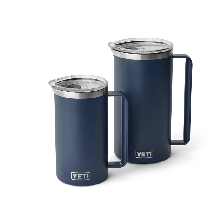 YETI Rambler 64oz (1.9L) Pitcher MagSlider Lid - Rescue Red - Image 7