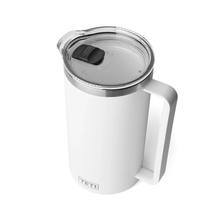 YETI Rambler 64oz (1.9L) Pitcher MagSlider Lid - White - Image 3