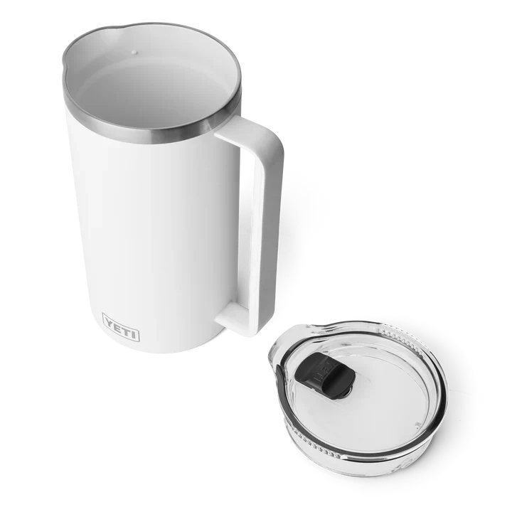 YETI Rambler 64oz (1.9L) Pitcher MagSlider Lid - White - Image 4