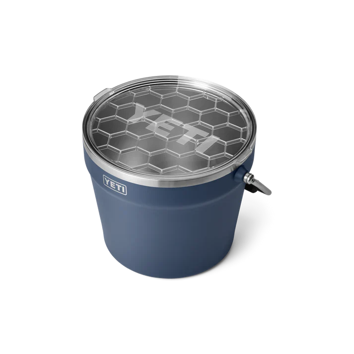 YETI Rambler 7.6L Beverage Bucket With Lid - Navy - Image 5