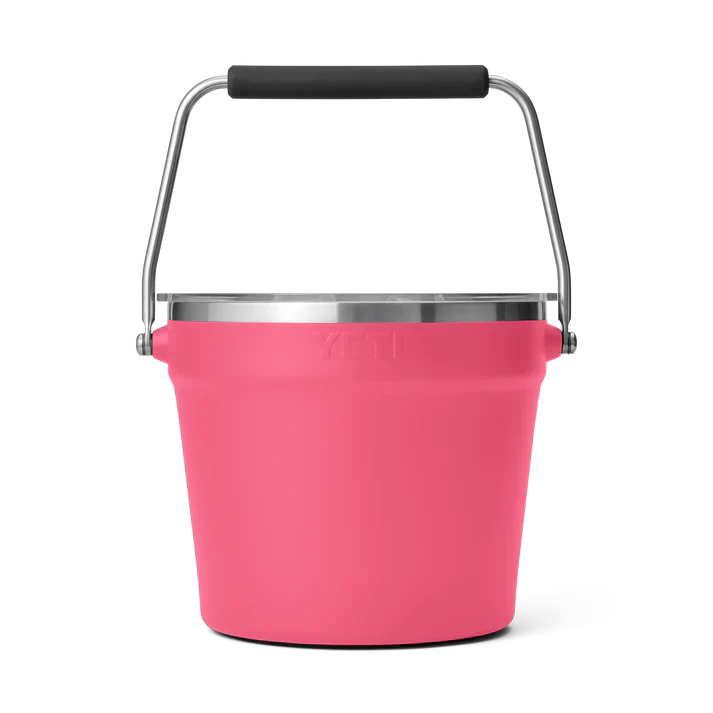 YETI Rambler 7.6L Beverage Bucket With Lid - Tropical Pink - Image 3