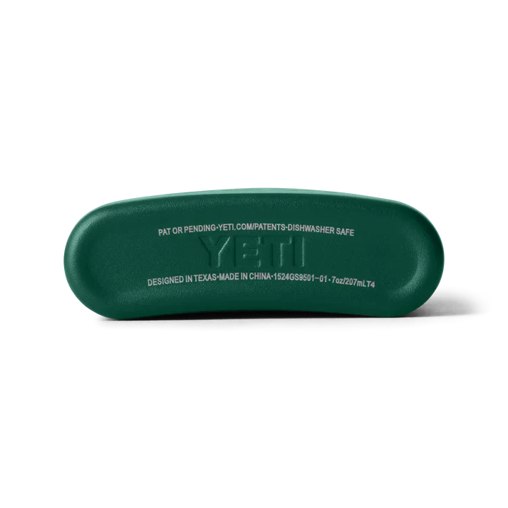 YETI Rambler 7 OZ Flask - Black Forest Green - Image 5