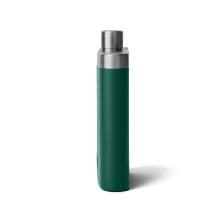 YETI Rambler 7 OZ Flask - Black Forest Green - Image 6