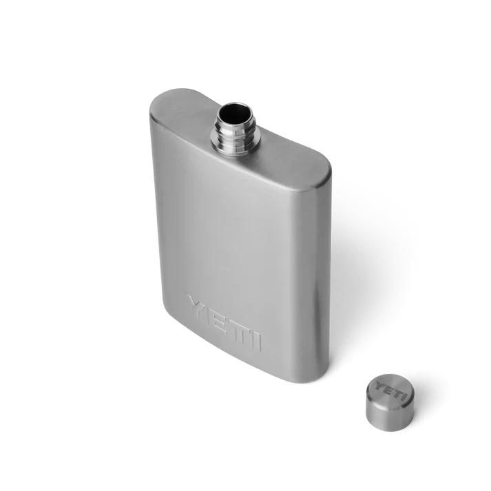 YETI Rambler 7 OZ Flask - Stainless Steel - Image 2