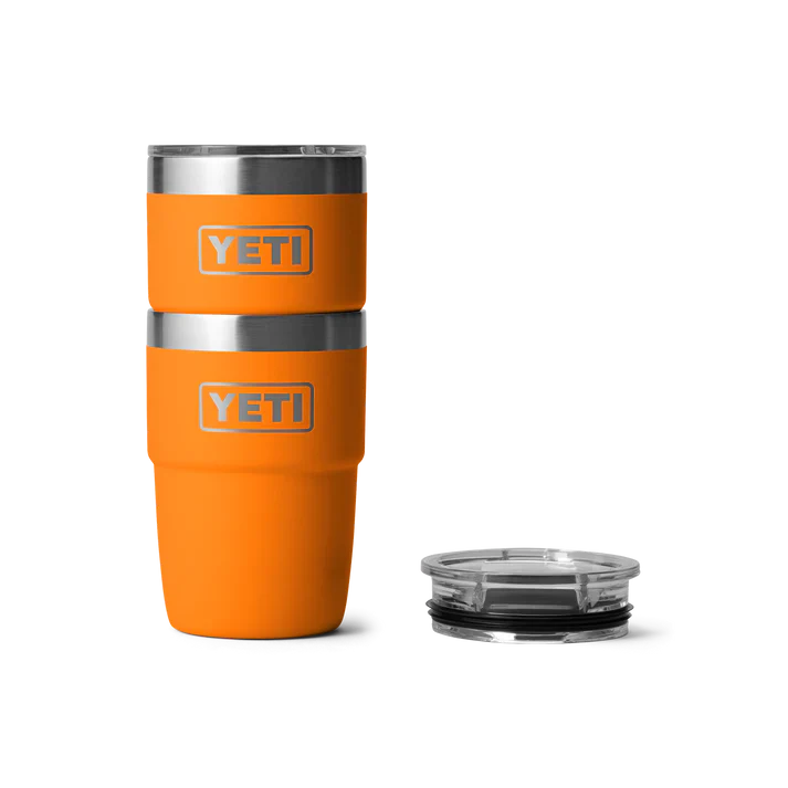 YETI Rambler 8 OZ (237ml) Stackable Cup With DuraSip™ Ceramic Lining - King Crab - Image 4