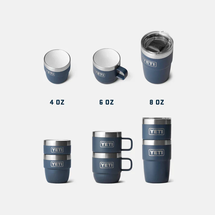 YETI Rambler 8 OZ (237ml) Stackable Cup With DuraSip™ Ceramic Lining - Moon Dust - Image 7