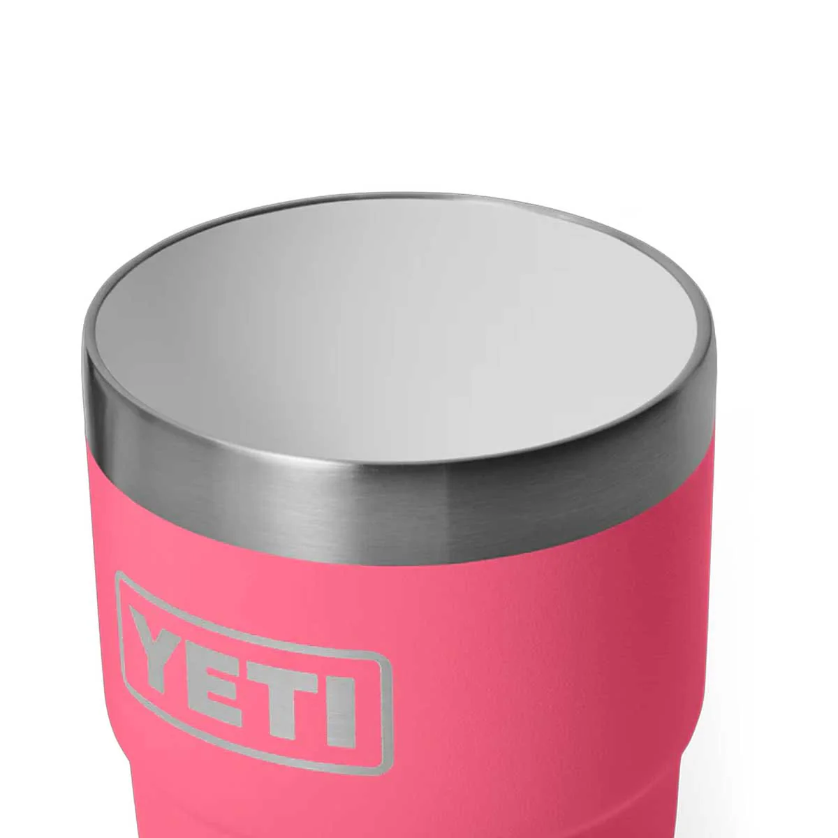 YETI Rambler 8 OZ (237ml) Stackable Cup With DuraSip™ Ceramic Lining - Tropical Pink - Image 3