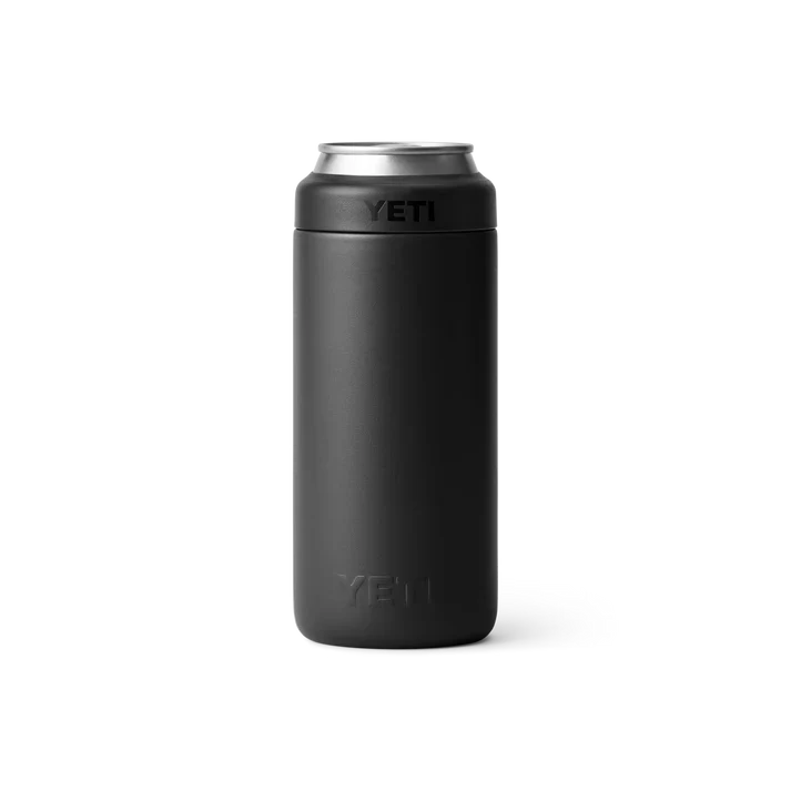 YETI Rambler Colster 250ml Slim Can Insulator - Black - Image 4