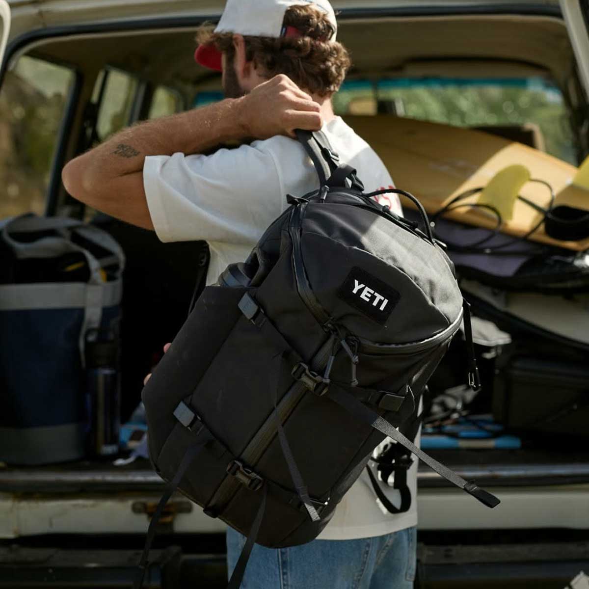 YETI Ranchero Backpack 22L - Black - Image 2