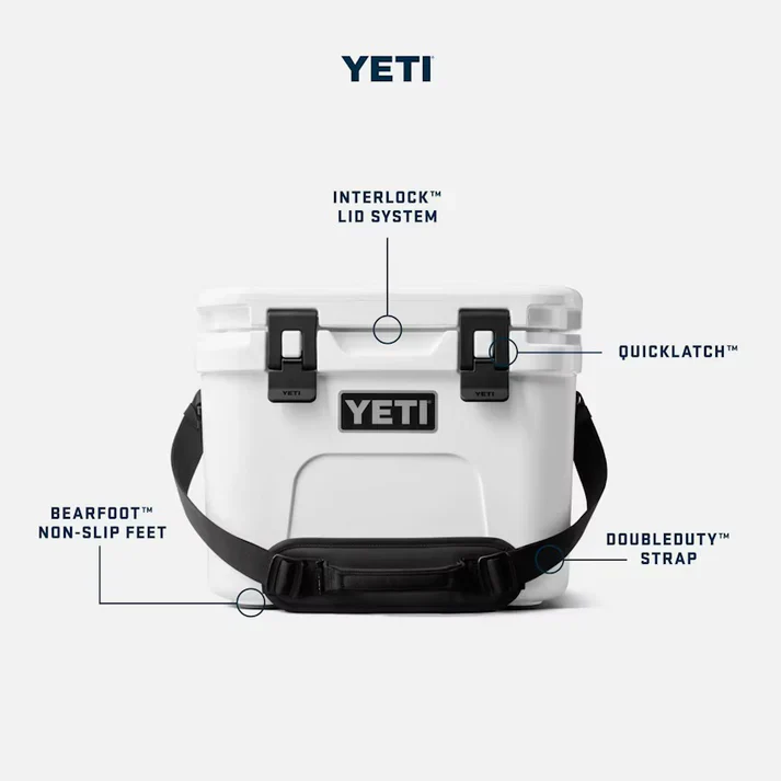 YETI Roadie 15 Cooler Box - Rescue Red - Image 10