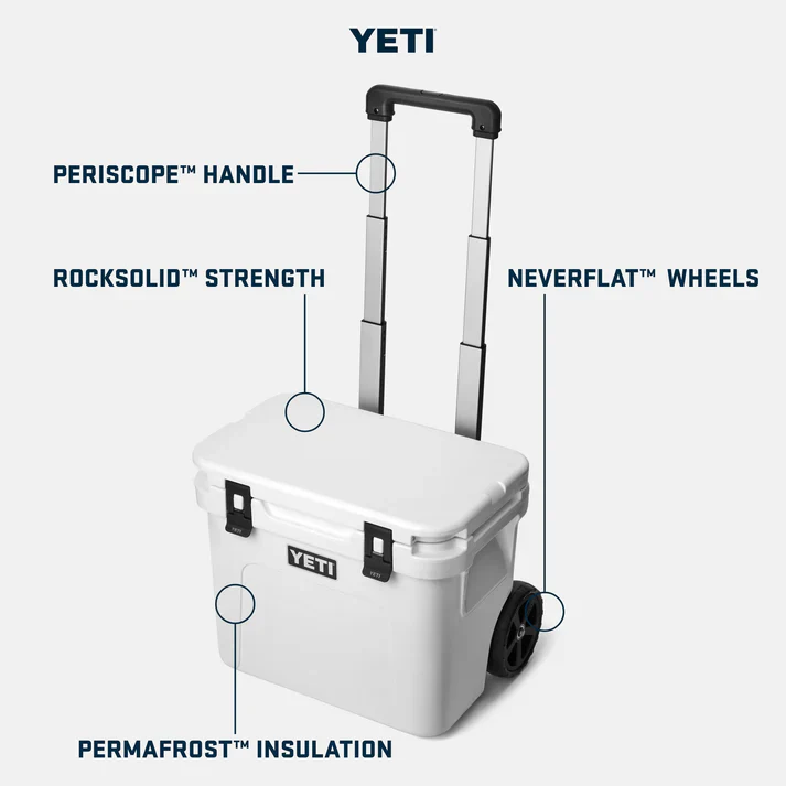 YETI Roadie 32 Wheeled Cooler Box – White - Image 3