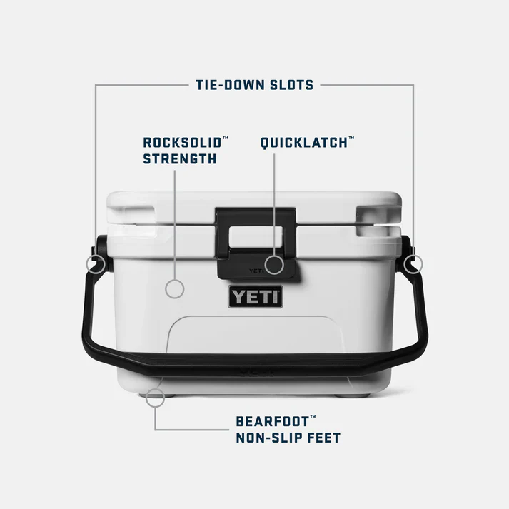 YETI Roadie 8 Cooler Box – Charcoal - Image 8