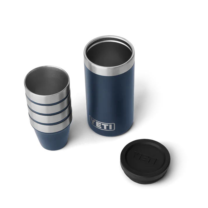 YETI Shot Glasses With Carrying Case - Navy - Image 3