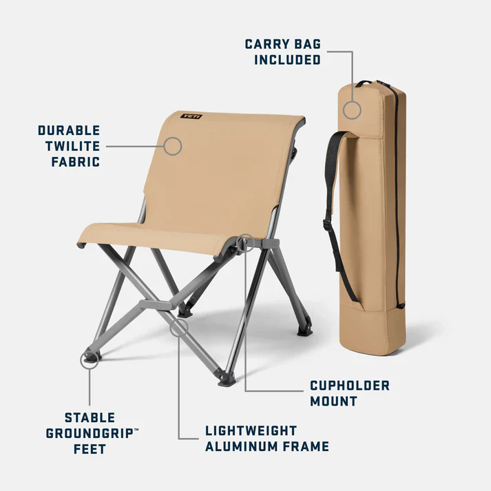 YETI Trailhead Field Chair - Tan - Image 4