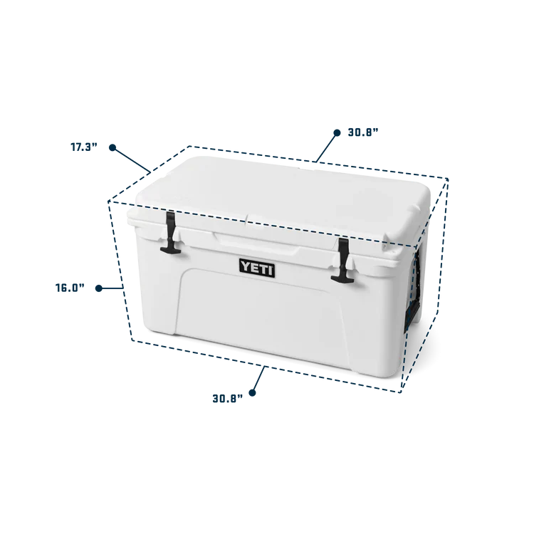 YETI Tundra 65 Heavy Duty Cooler Box - White - Image 4