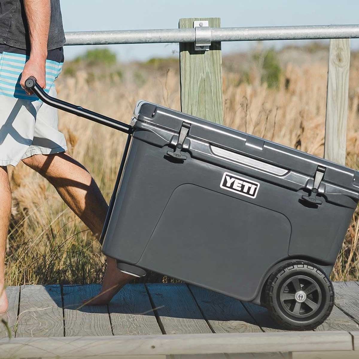 YETI Tundra Haul Heavy Duty Wheeled Cooler Box – Charcoal - Image 2