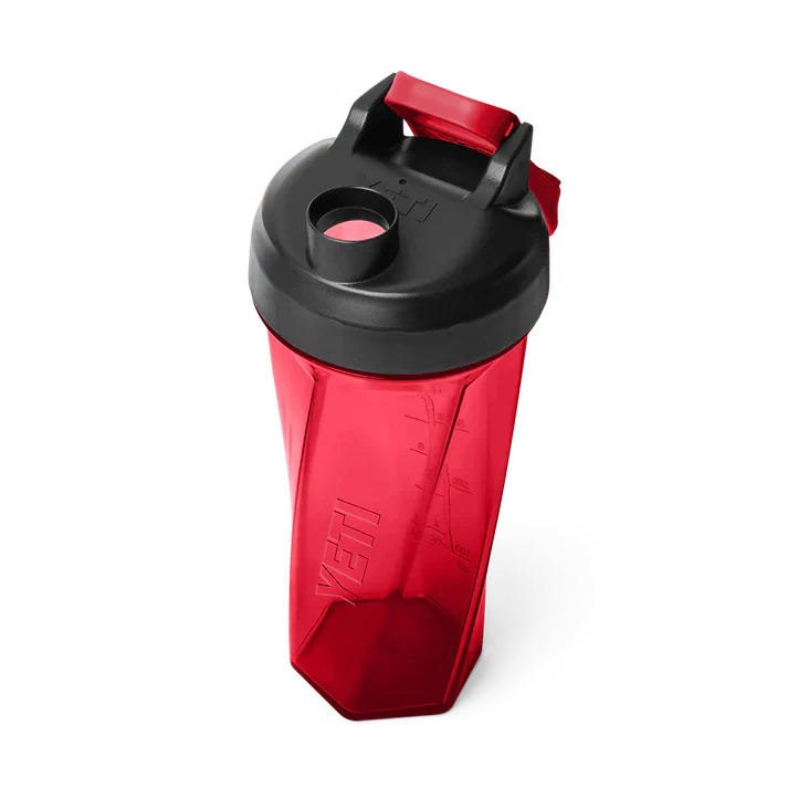 YETI Yonder 27 OZ (737ml) Shaker Bottle With Helimix® Technology – Rescue Red - Image 2