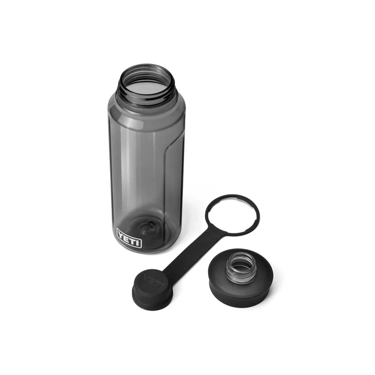 YETI Yonder 35 OZ (1 Litre) Water Bottle with Tether Cap - Charcoal - Image 5